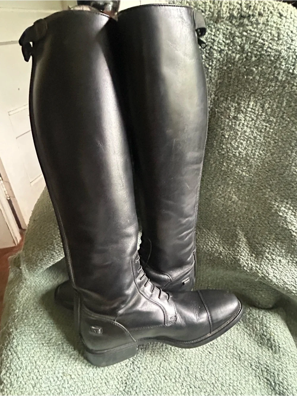 Tall Black Riding Boots